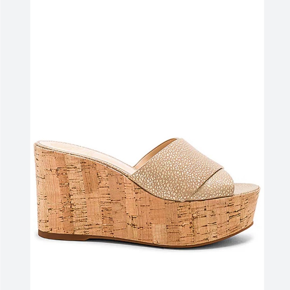 Vince Camuto Gold Kessina Wedge